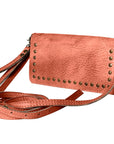 Never Mind Nmbg103C Wallet Vintage Handmade Genuine Cowhide Leather Women Bag Western Handbag Purse