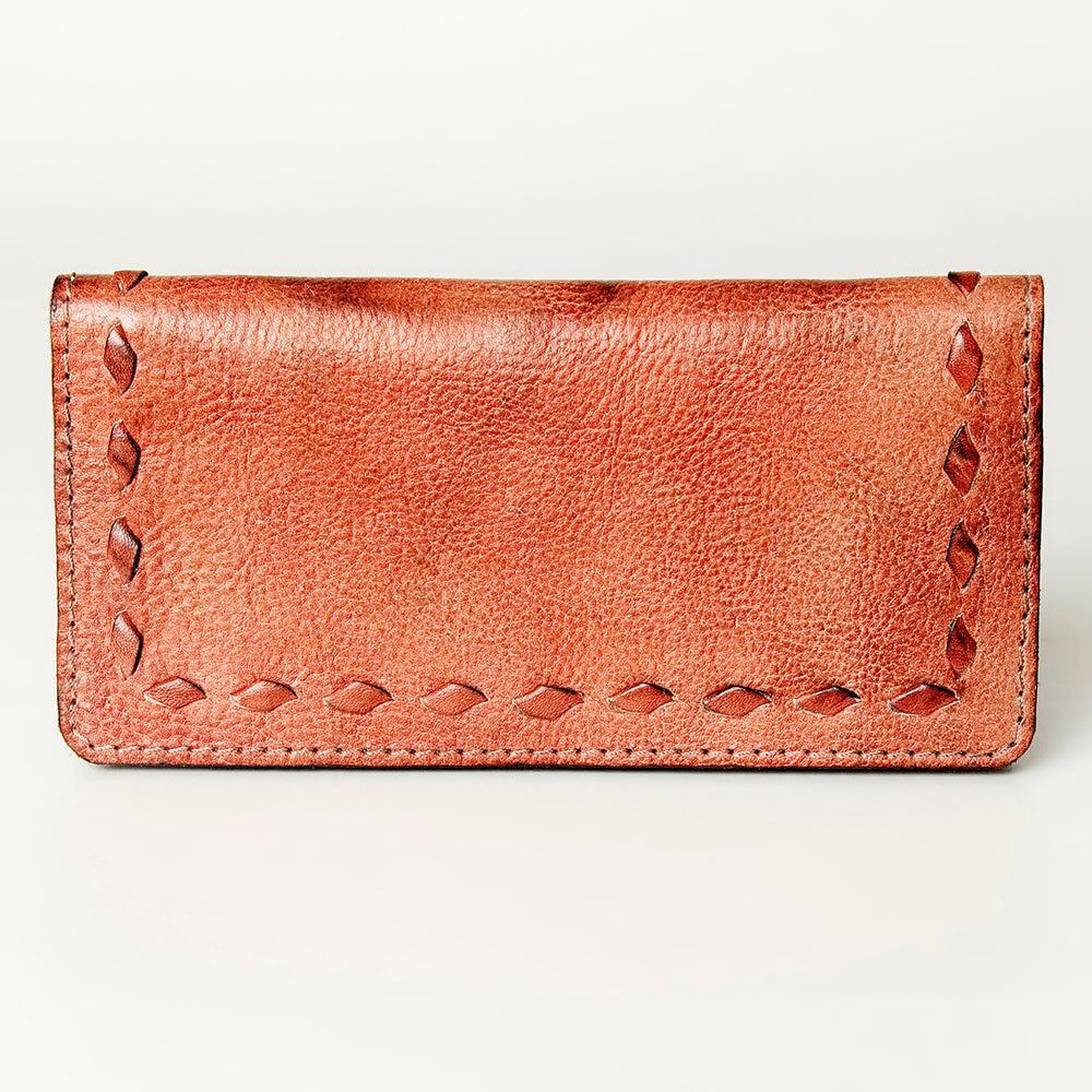Never Mind Nmbg104A Wallet Vintage Handmade Genuine Cowhide Leather Women Bag Western Handbag Purse