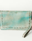Never Mind Nmbg106 Wallet Vintage Handmade Genuine Cowhide Leather Women Bag Western Handbag Purse