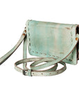 Never Mind Nmbg106 Wallet Vintage Handmade Genuine Cowhide Leather Women Bag Western Handbag Purse