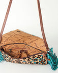 American Darling ADBG490A Envelope Hair On Genuine Leather women bag western handbag purse