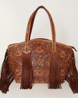 American Darling Hand Tooled Genuine Leather Women Bag Western Handbag Purse