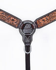 Bar H Equine American Leather Horse Saddle Tack One Ear Headstall Brown