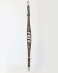 Bar H Equine American Leather Horse Saddle Tack One Ear Headstall Brown
