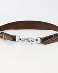 Bar H Equine American Leather Horse Saddle Tack One Ear Headstall Brown