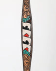 Bar H Equine American Leather Horse Saddle Tack One Ear Headstall Brown