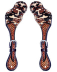 Durable Handcrafted PremiumLeather Spur Straps For Women Western Riding Show Rodeo