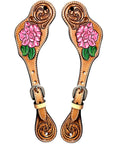 Durable Handcrafted PremiumLeather Spur Straps For Women Western Riding Show Rodeo