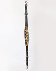 Bar H Equine Genuine Western American Leather Horse Premium Headstall & Breast Collar Set