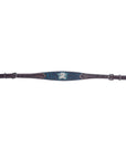 Bar H Equine Genuine Western American Leather Horse Premium Headstall & Breast Collar Set