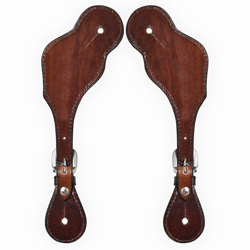 Durable Handcrafted PremiumLeather Spur Straps For Women Western Riding Show Rodeo