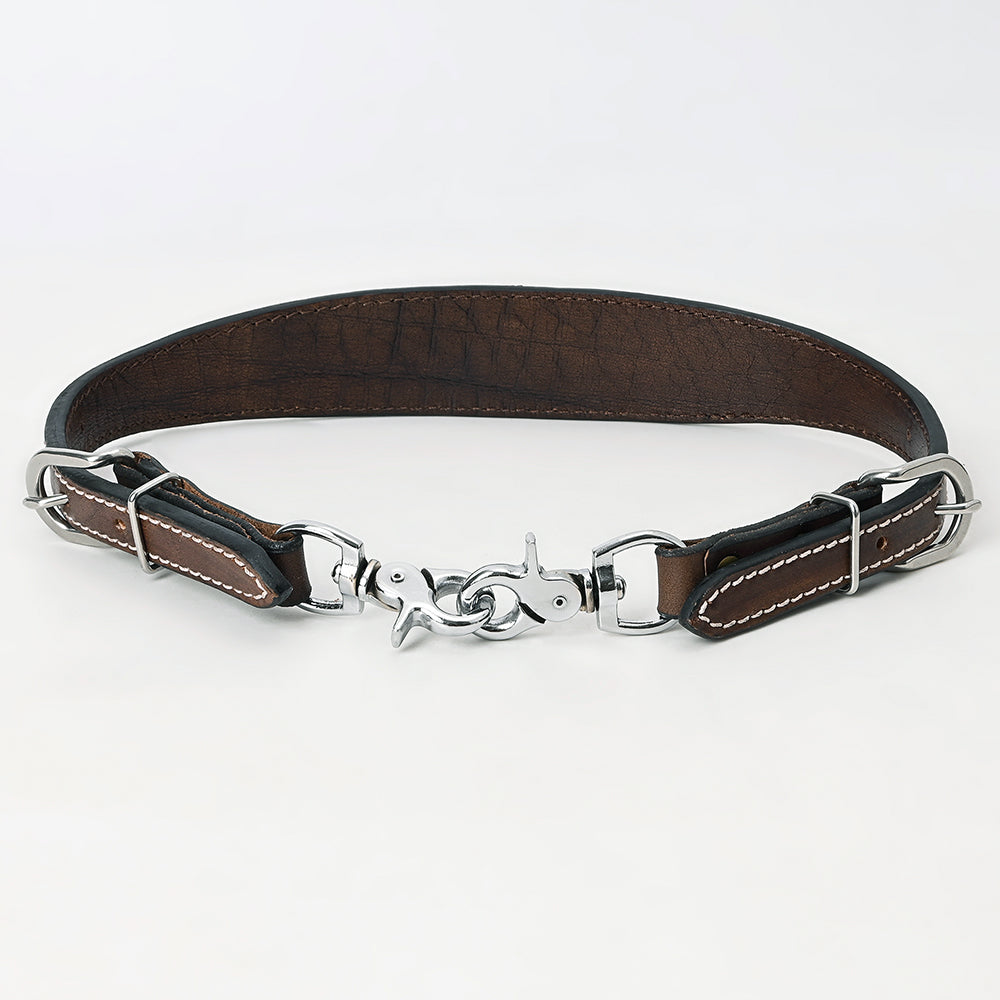 Bar H Equine Genuine Western American Leather Horse Premium Headstall &amp; Breast Collar Set
