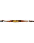 BAR H EQUINE Western Leather Horse Headstall & Breast Collar & Wither Strap