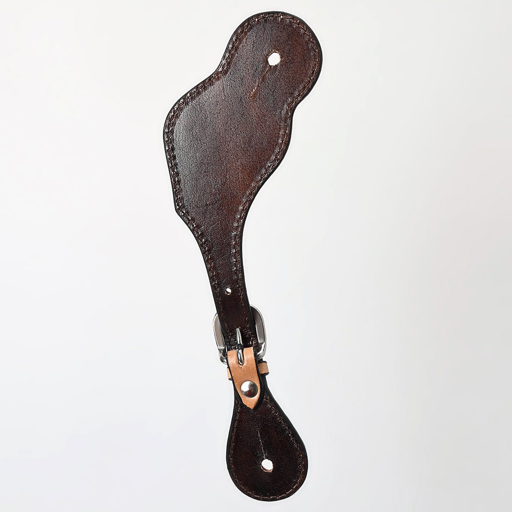 Durable Handcrafted PremiumLeather Spur Straps For Women Western Riding Show Rodeo