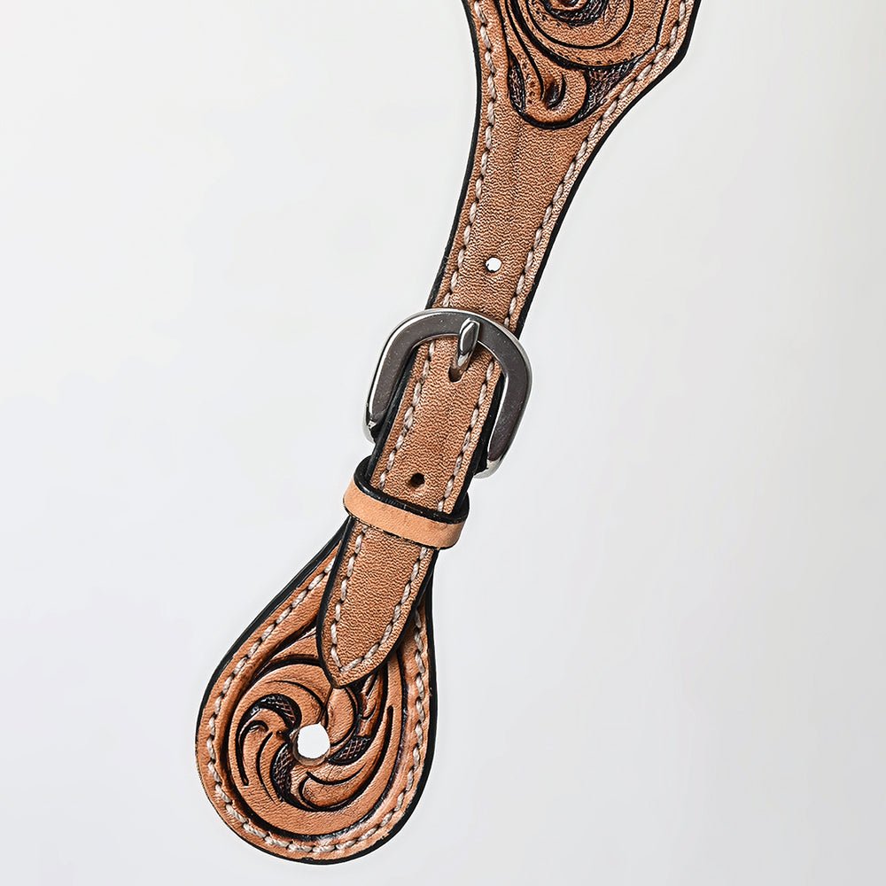 Durable Handcrafted PremiumLeather Spur Straps For Women Western Riding Show Rodeo