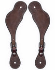 Durable Handcrafted PremiumLeather Spur Straps For Women Western Riding Show Rodeo