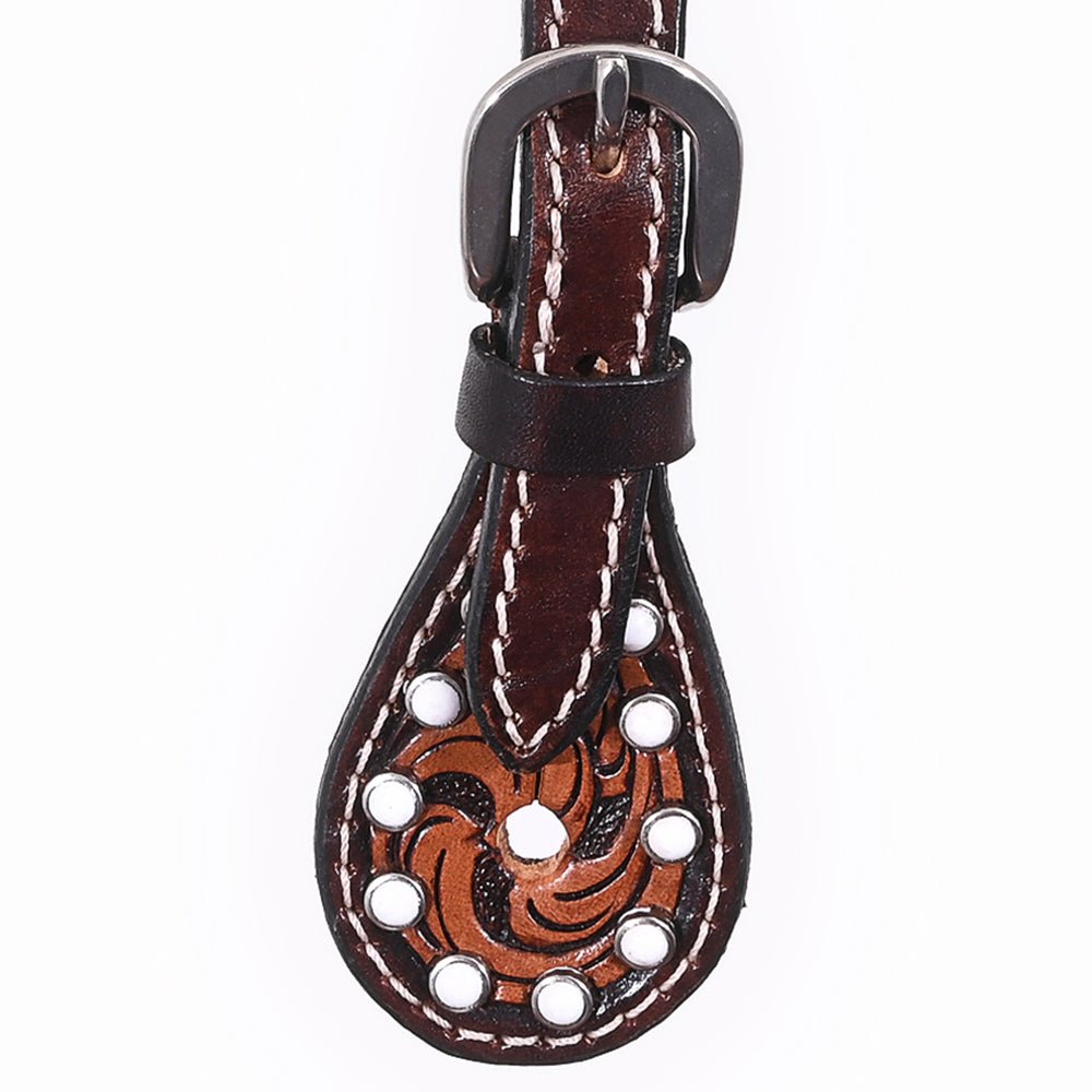 Durable Handcrafted PremiumLeather Spur Straps For Women Western Riding Show Rodeo