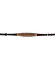 Bar H Equine Genuine Western American Leather Horse Premium Headstall & Breast Collar Set