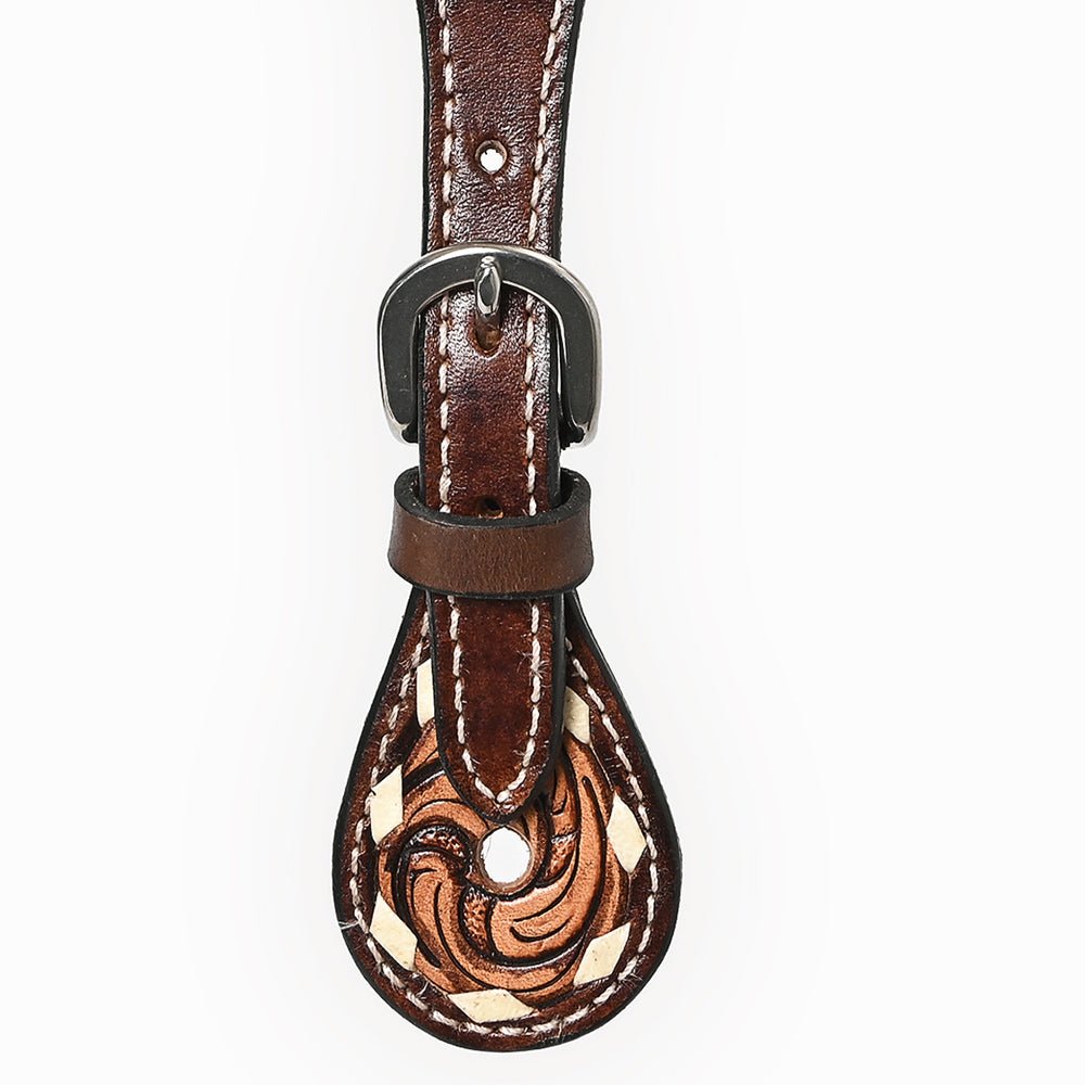 Durable Handcrafted PremiumLeather Spur Straps For Women Western Riding Show Rodeo