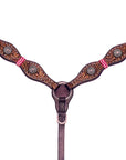 Western leather Breast Collar