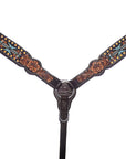 Western leather Breast Collar