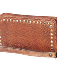 Never Mind Nmbgz110A Wallet Vintage Handmade Genuine Cowhide Leather Women Bag Western Handbag Purse