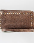 Never Mind Nmbgz110B Wallet Vintage Handmade Genuine Cowhide Leather Women Bag Western Handbag Purse