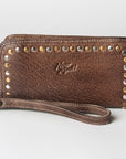 Never Mind Nmbgz110B Wallet Vintage Handmade Genuine Cowhide Leather Women Bag Western Handbag Purse