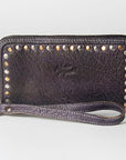Never Mind Nmbgz110D Wallet Vintage Handmade Genuine Cowhide Leather Women Bag Western Handbag Purse