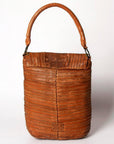 Never Mind Nmbgm105D Tote Vintage Handmade Genuine Cowhide Leather Women Bag Western Handbag Purse