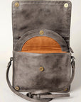 Never Mind Nmbg115C Cross Body I Vintage Handmade Genuine Cowhide Leather Women Bag Western Handbag Purse