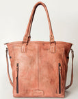Never Mind Nmbg116A Tote Vintage Handmade Genuine Cowhide Leather Women Bag Western Handbag Purse