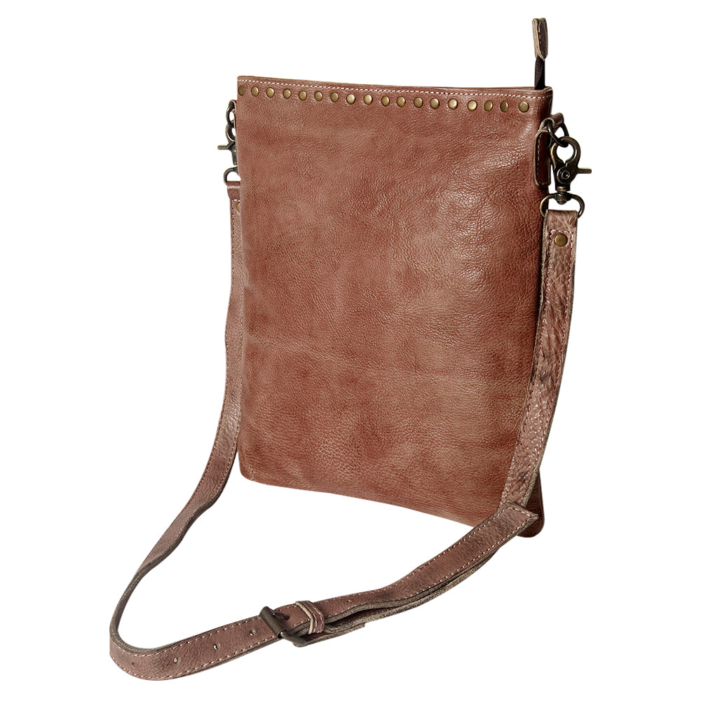 Never Mind Nmbg118D Cross Body I Vintage Handmade Genuine Cowhide Leather Women Bag Western Handbag Purse