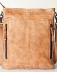 Premium Vintage Handmade Crossbody Bag In Genuine Full Grain Cowhide Leather Women