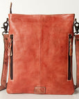 Never Mind Nmbg118H Cross Body I Vintage Handmade Genuine Cowhide Leather Women Bag Western Handbag Purse