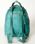 Never Mind Nmbg119B Backpack Vintage Handmade Genuine Cowhide Leather Women Bag Western Handbag Purse