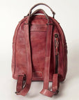 Never Mind Nmbg119G Backpack Vintage Handmade Genuine Cowhide Leather Women Bag Western Handbag Purse