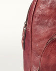 Never Mind Nmbg119G Backpack Vintage Handmade Genuine Cowhide Leather Women Bag Western Handbag Purse