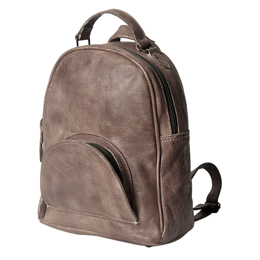 Never Mind Nmbg119H Backpack Vintage Handmade Genuine Cowhide Leather Women Bag Western Handbag Purse