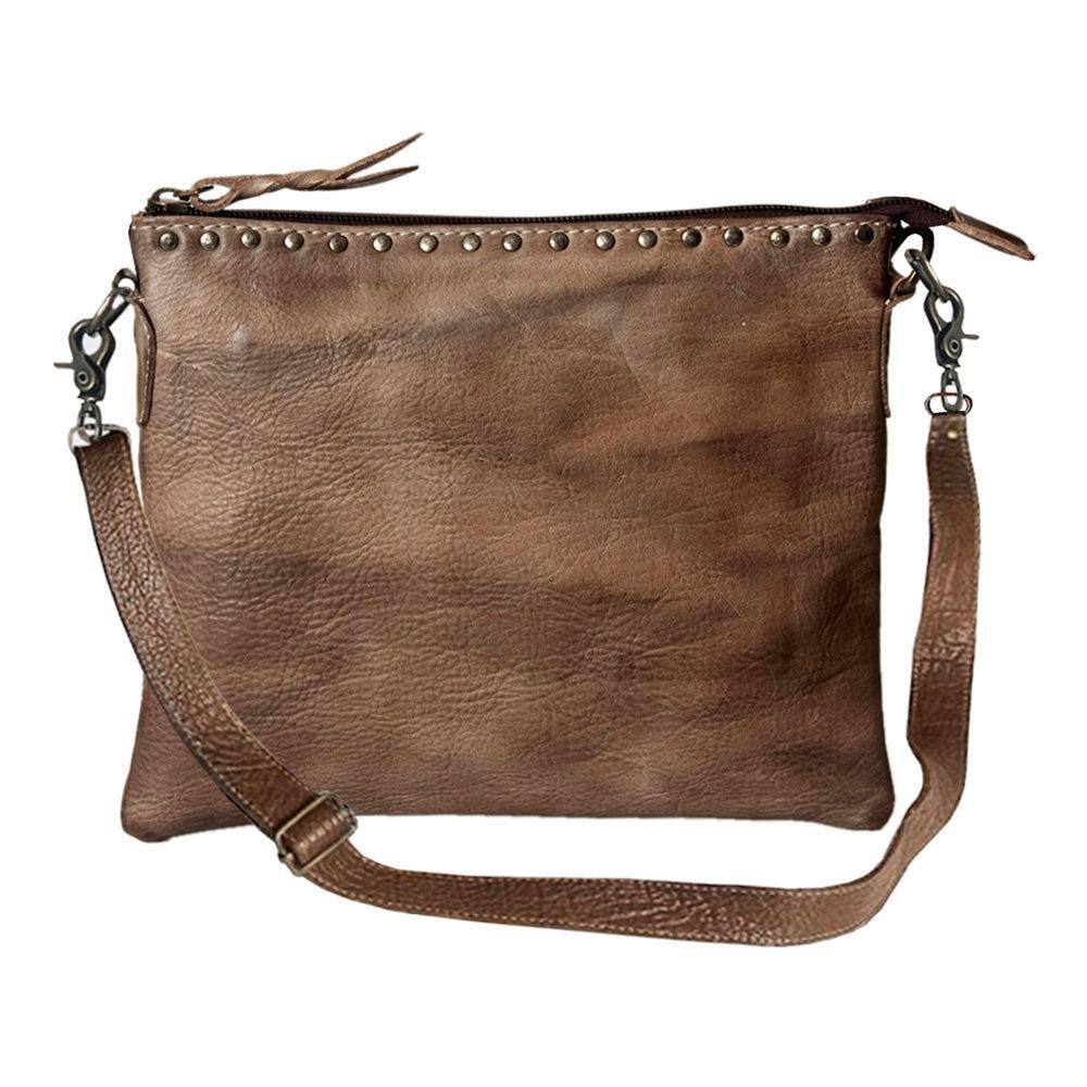 Never Mind Nmbg117B Cross Body I Vintage Handmade Genuine Cowhide Leather Women Bag Western Handbag Purse