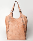Never Mind Nmbg108A Tote Vintage Handmade Genuine Cowhide Leather Women Bag Western Handbag Purse