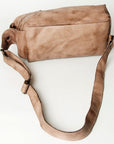 Never Mind Nmbg107C Tote Vintage Handmade Genuine Cowhide Leather Women Bag Western Handbag Purse