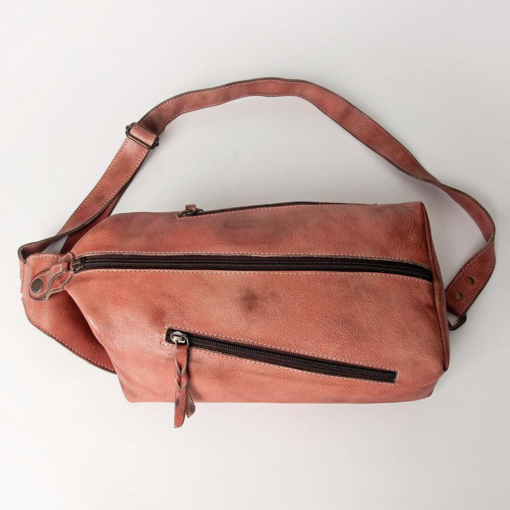 Never Mind Nmbg107E Tote Vintage Handmade Genuine Cowhide Leather Women Bag Western Handbag Purse