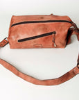 Never Mind Nmbg107E Tote Vintage Handmade Genuine Cowhide Leather Women Bag Western Handbag Purse