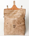 Never Mind Nmbg109D Backpack Vintage Handmade Genuine Cowhide Leather Women Bag Western Handbag Purse