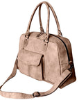 Never Mind Nmbg126D Tote Vintage Handmade Genuine Cowhide Leather Women Bag Western Handbag Purse