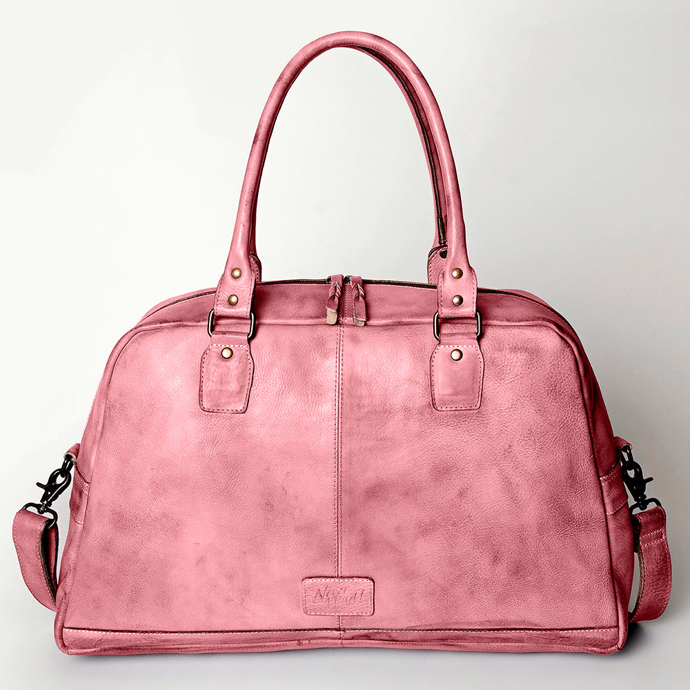 Never Mind Nmbg126C Tote Vintage Handmade Genuine Cowhide Leather Women Bag Western Handbag Purse