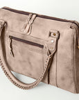 Never Mind Nmbg128C Tote Vintage Handmade Genuine Cowhide Leather Women Bag Western Handbag Purse