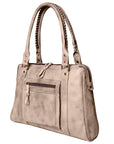 Never Mind Nmbg128C Tote Vintage Handmade Genuine Cowhide Leather Women Bag Western Handbag Purse
