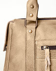 Never Mind Nmbg128A Tote Vintage Handmade Genuine Cowhide Leather Women Bag Western Handbag Purse